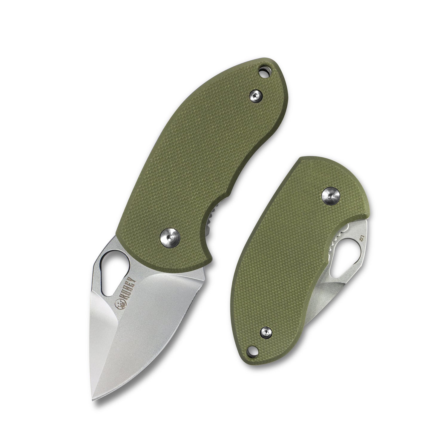 KUBEY KU66 D2 EDC G10 Handle MiNi Folding Knife