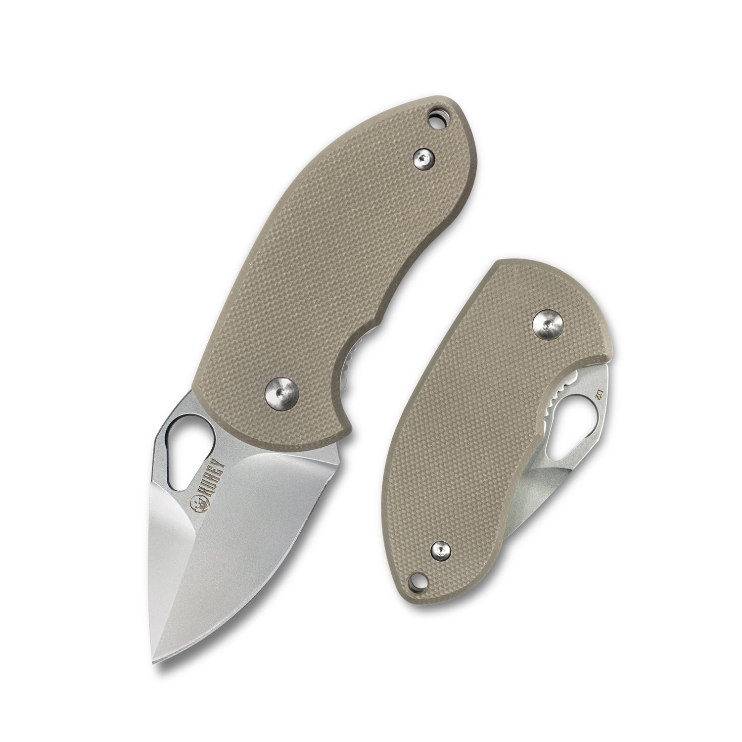 KUBEY KU66 D2 EDC G10 Handle MiNi Folding Knife