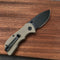 GEO Knives GEO2102D D2 EDC G10 Handle  Folding Pocket Knife