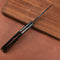 KUBEY  KU158C Liner Lock Flipper Folding Knife Black G10 Handle 3.82" Black Titanium Coated D2