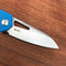 KUBEY KU291C Vagrant Liner Lock Folding Knife Blue G10 Handle (3.1" Sandblast AUS-10)