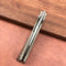 KUBEY KU321D Royal Liner Lock EDC Pocket Knife Front Flipper Tan G10 Handle 2.99" Bead Blasted D2