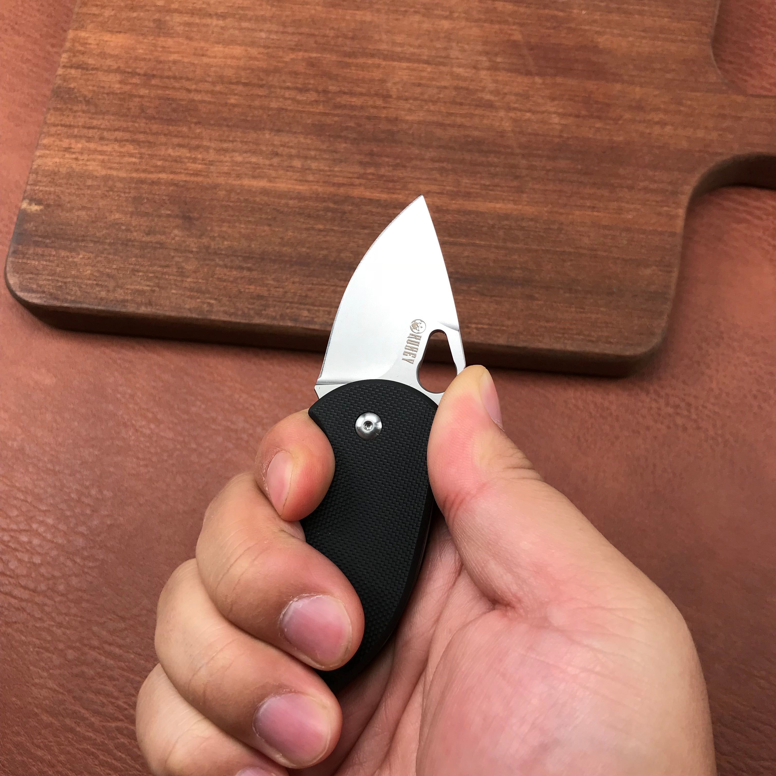 KUBEY KU66 D2 EDC G10 Handle MiNi Folding Knife