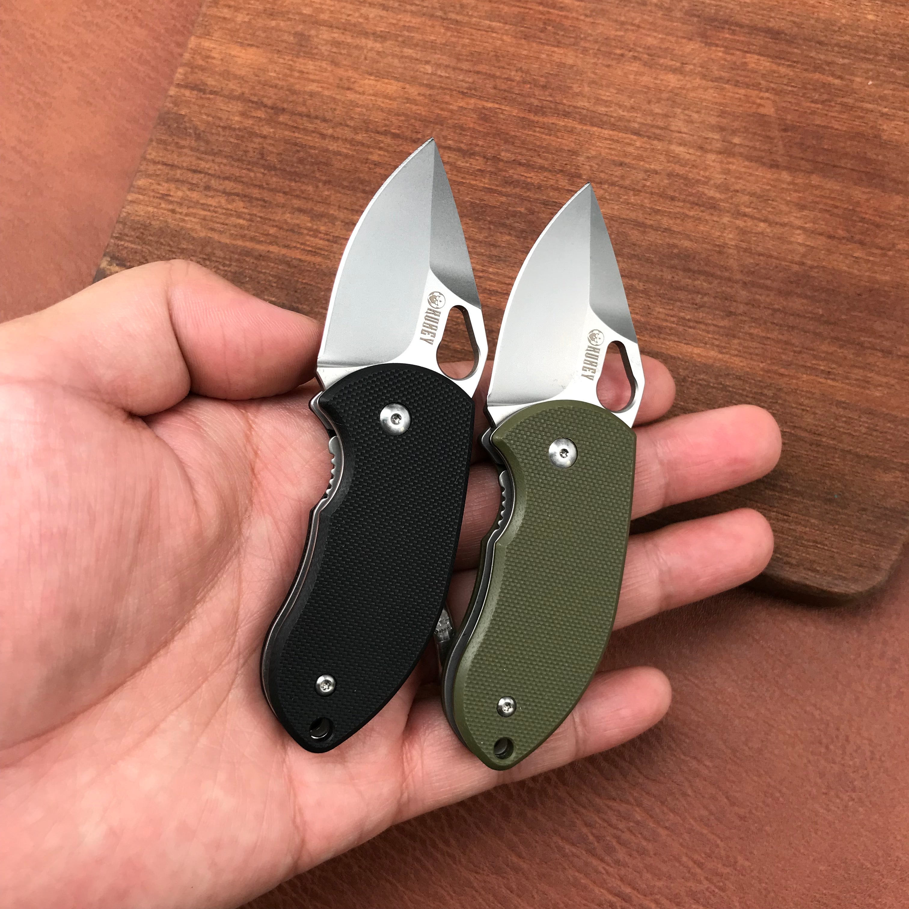 KUBEY KU66 D2 EDC G10 Handle MiNi Folding Knife