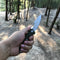 KUBEY KU324D Green  G10 Handle Folding Knife 3.27"Blasted Stonewashed D2