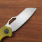 GEO KNIFE GEO2101B Folding Knife,3.15" D2 Steel Blade & G10 Handle - Liner Lock