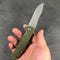 discontinued！SPECIALS!  KUBEY KU162  Folding Knife [3.5" Sandblast D2, G10]