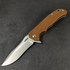 discontinued！SPECIALS! KUBEY  KU162   Folding Knife [3.5" Sandblast D2, G10]