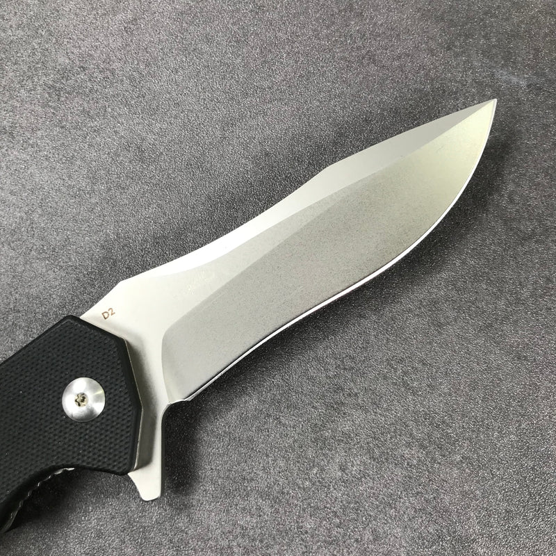 discontinued！SPECIALS! KUBEY KU162  Folding Knife [3.5" Sandblast D2, G10]