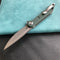 KUBEY  KU312F Mizo Liner Lock Flipper Folding Knife Green G10 Handle 3.15" Bead Blasted AUS-10
