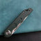 KUBEY  KU2101  Mizo Liner Lock Front Flipper Folding Knife OD Green G10 Handle 3.15" Satin 14C28N