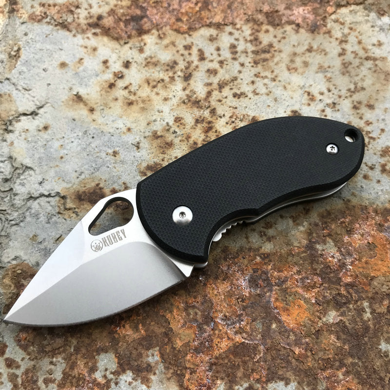 KUBEY KU66 D2 EDC G10 Handle MiNi Folding Knife