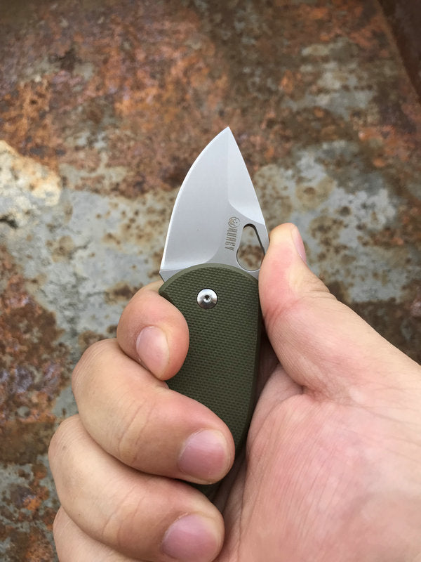 KUBEY KU66 D2 EDC G10 Handle MiNi Folding Knife