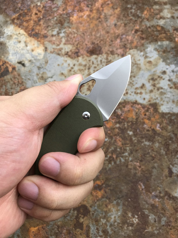 KUBEY KU66 D2 EDC G10 Handle MiNi Folding Knife