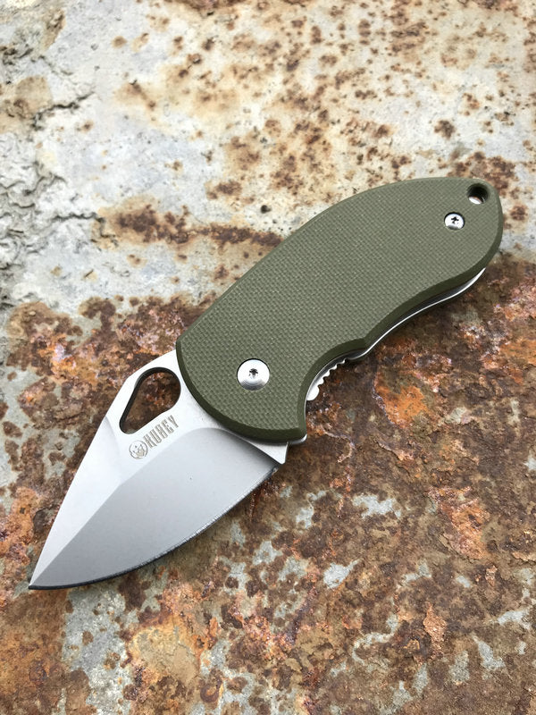 KUBEY KU66 D2 EDC G10 Handle MiNi Folding Knife