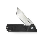 KUBEY Avenger KU104A EDC Folding Knife [3.35"Sandblast Tanto Point AUS10, G10] - KnifeGlobal Store